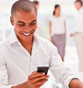 He's not going to be nearly as happy when his next phone bill comes in.