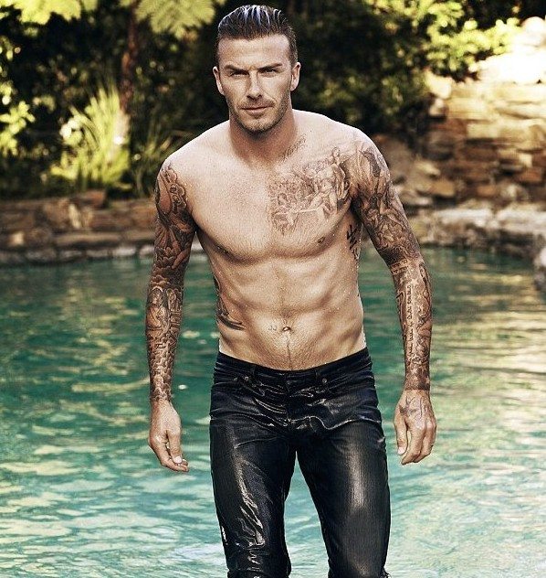 I like to just assume it's David Beckham just because it makes things so much more delicious.